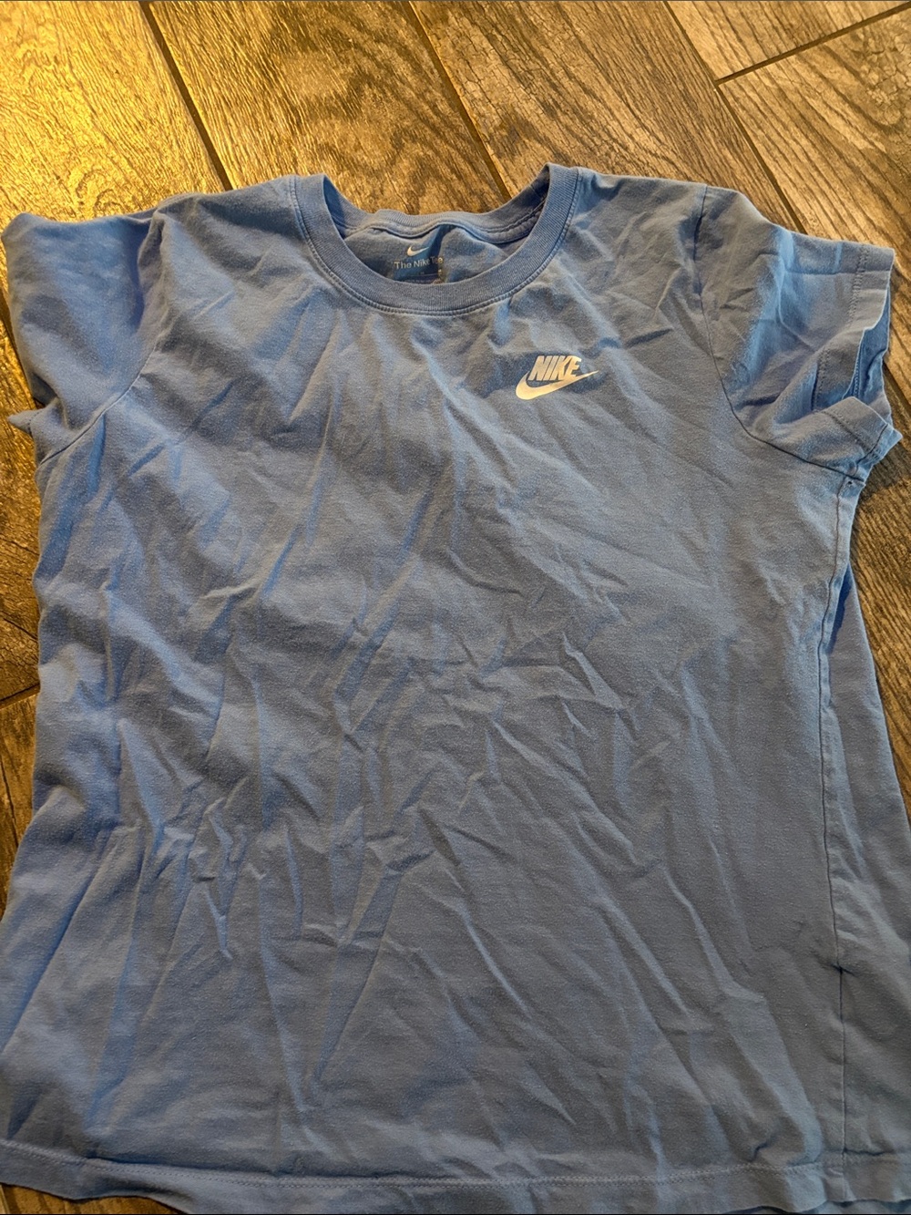 Nike Light Blue Short Sleeve Crewneck T-Shirt